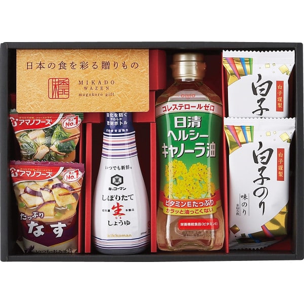 味香門和膳（みかどわぜん）アマノフーズ＆キッコーマン和食詰合せ MKD-15R| 『内祝い』『出産内祝い』