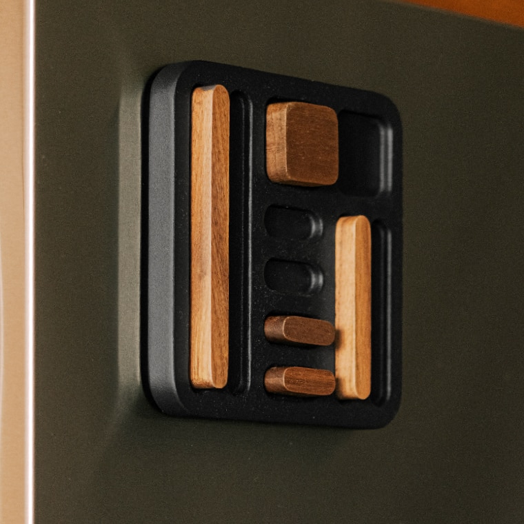 マグネットセット アプト ウォールナット 山崎実業 APTO 10493 送料無料