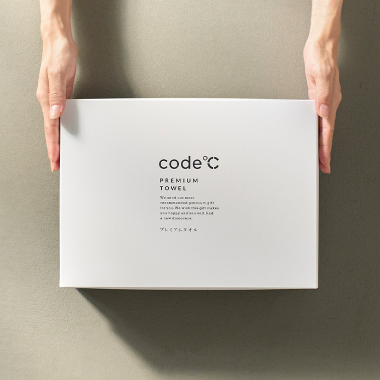 code℃ コードシー プレミアムタオルセット フェイスタオル 2枚 266225