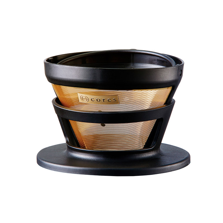 コーヒーフィルター cores コレス  ゴールドフィルター 2～4杯 C246BK