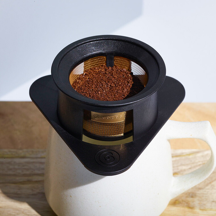 コーヒーフィルター cores コレス  シングルカップゴールドフィルター 1杯用 C211BK