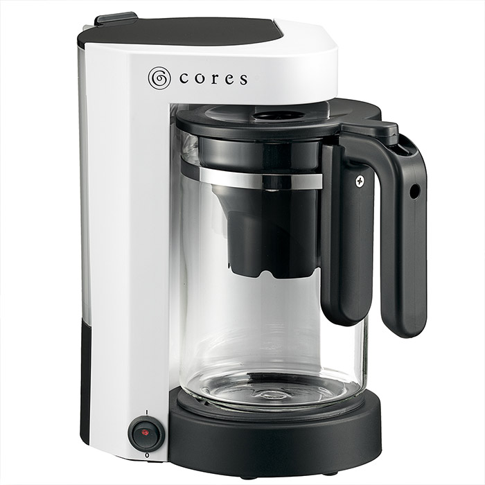 コーヒーメーカー Cores コレス 5カップコーヒーメーカー C302WH
