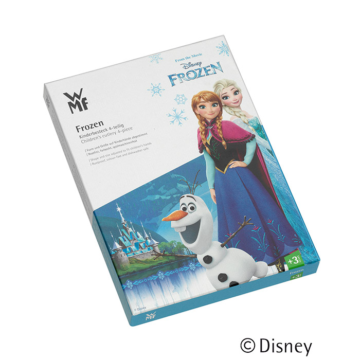 WMF ディズニー Disney アナと雪の女王 カトラリー 4Pセット / スプーン フォーク 出産祝い 誕生日 プレゼント 贈り物 ギフト 内祝い お返し