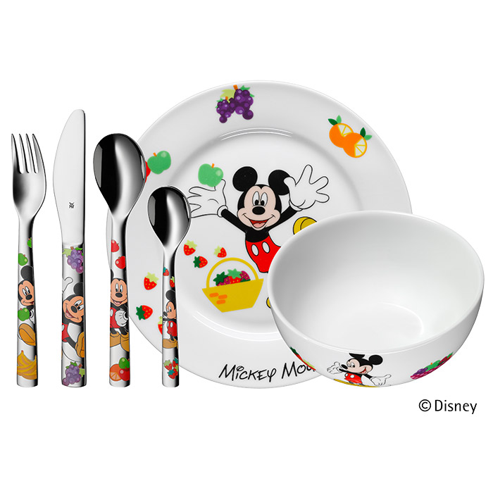 WMF ディズニー Disney ミッキーマウス カトラリー 6Pセット 送料無料 / スプーン フォーク 出産祝い 誕生日 プレゼント 贈り物 ギフト 内祝い お返し| 『内祝い』『出産内祝い』