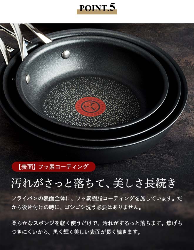 ティファール T-fal エクスペリエンス＋ ウォックパン(深型 フライパン
