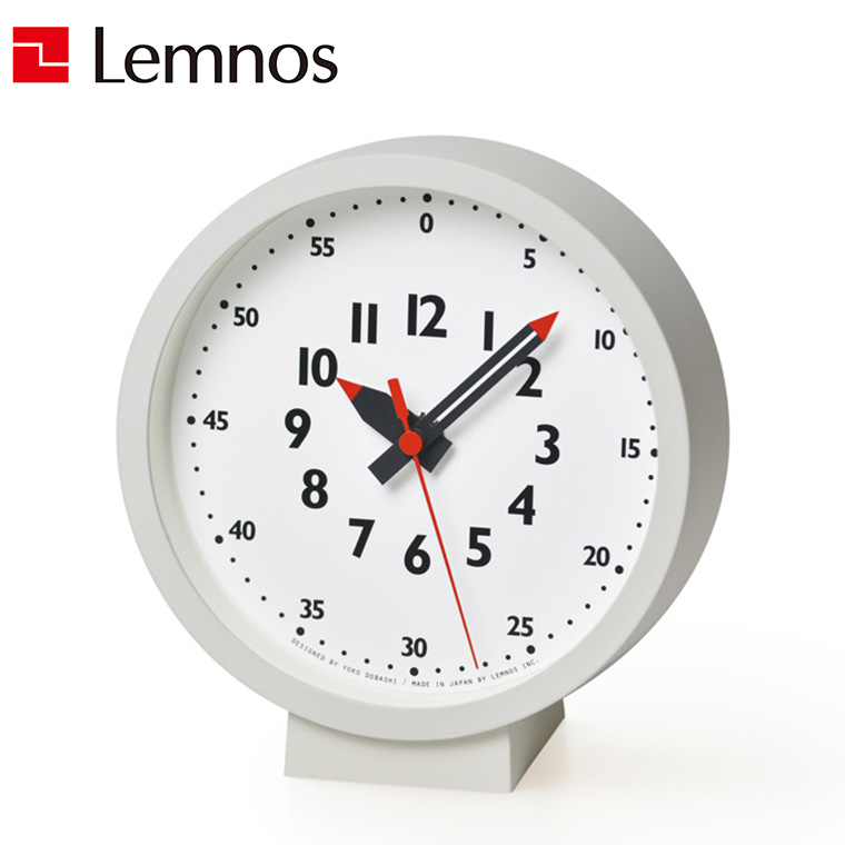 置き時計 掛け時計 タカタレムノス Lemnos レムノス fun pun clock for table ふんぷんくろっく