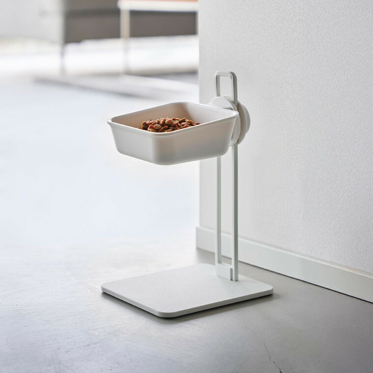 山崎実業 nooks 高さ調節ペットフードボウルスタンド ヌークス 山崎実業 tower 公式 10262 10263 ホワイト ブラック 送料無料