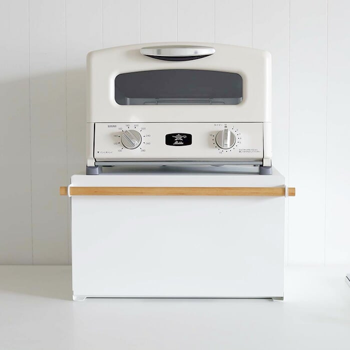 ブレッドケース トスカ 山崎実業 tosca ホワイト 4376