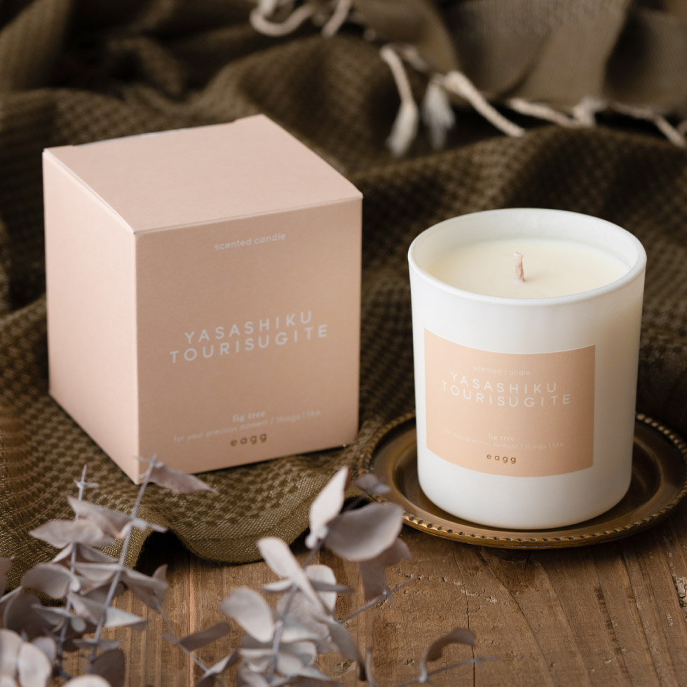 アロマキャンドル eagg candle エッグキャンドル 170g