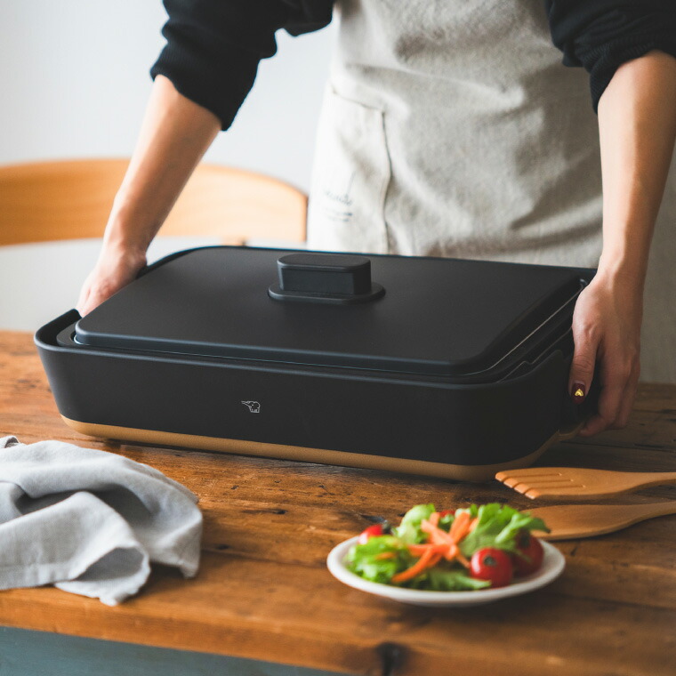 象印 スタン STAN. ホットプレート（たこ焼きプレート付き） EA-FA10-BA EA-YF01-J  送料無料