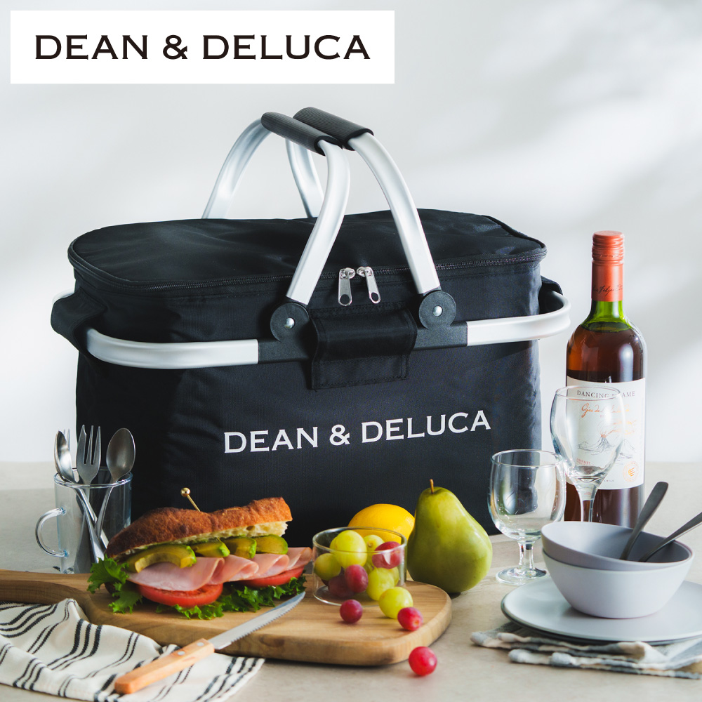 DEAN & DELUCA ディーンアンドデルーカ アルミハンドルクーラーバッグ ブラック 保冷バッグ