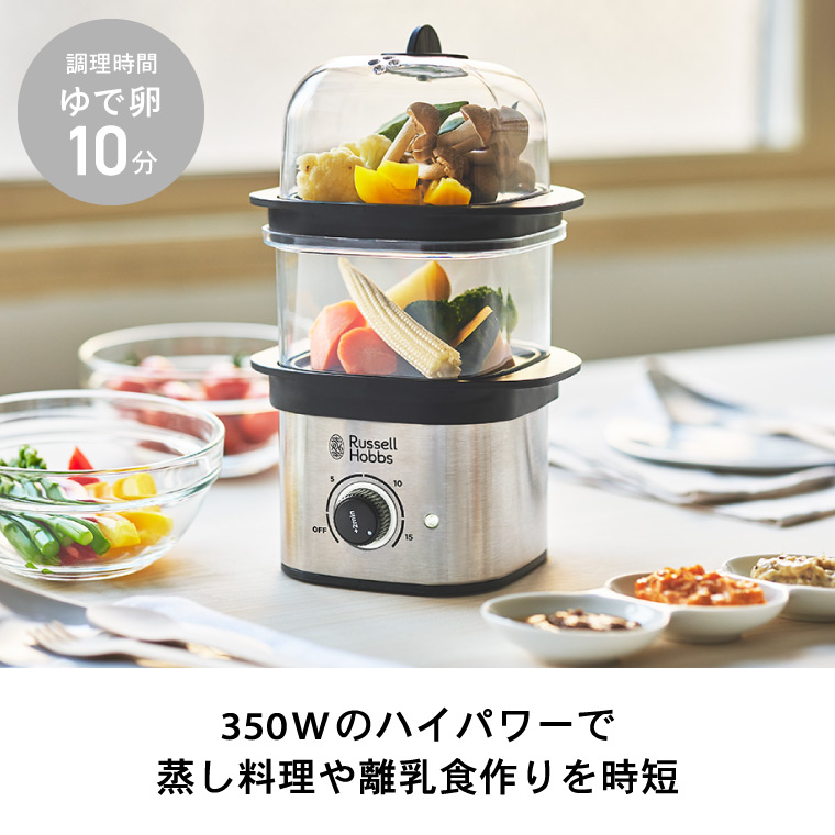 ラッセルホブス Russell Hobbs クイックミニスチーマー 3000JP