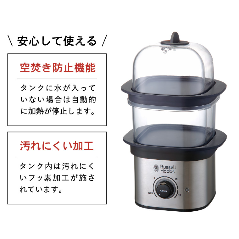 ラッセルホブス Russell Hobbs クイックミニスチーマー 3000JP