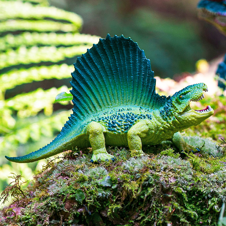シュライヒ Schleich 15011 ディメトロドン（グリーン） Dinosaurs 