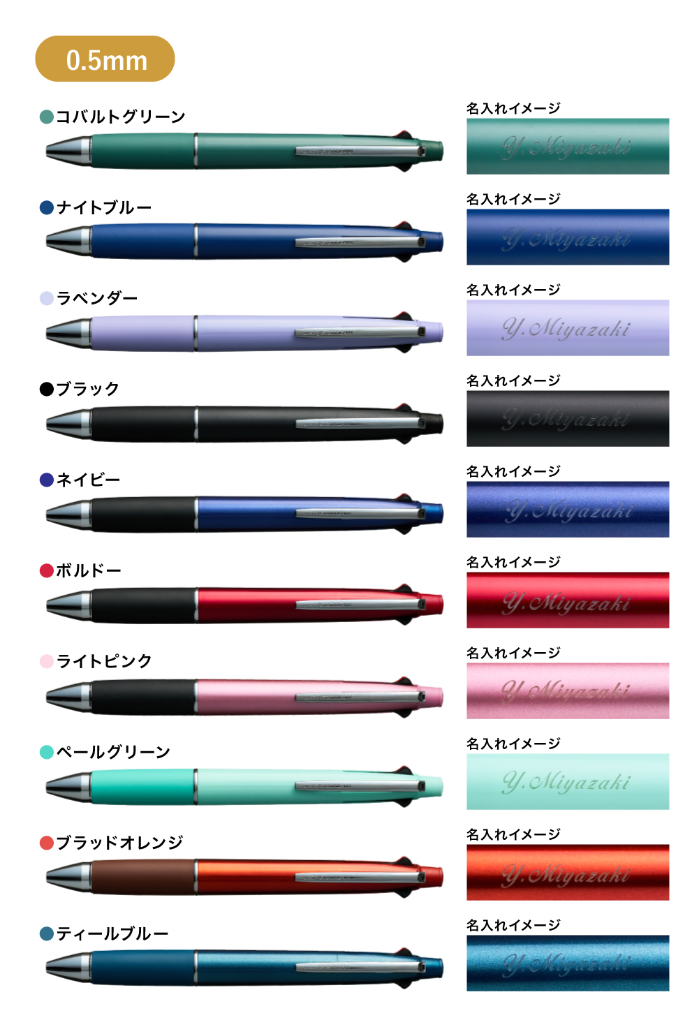 名入れ ボールペン プレゼント JETSTREAM ジェットストリーム 4＆1 メール便 送料無料 多機能ペン 0.5mm 4色ボールペン＆シャープペン 名入れ無料 1本から 三菱鉛筆 MSXE5-1000