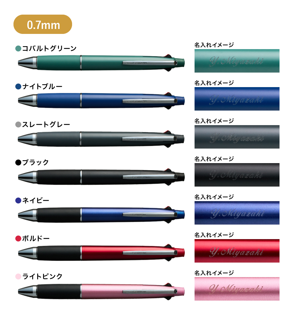 名入れ ボールペン プレゼント JETSTREAM ジェットストリーム 4＆1 メール便 送料無料 多機能ペン 0.7mm 4色ボールペン＆シャープペン 名入れ無料 1本から 三菱鉛筆 MSXE5-1000