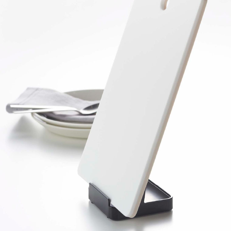 お玉＆鍋ふたスタンド タワー 山崎実業 tower ホワイト/ブラック 2248 2249 タワーシリーズ