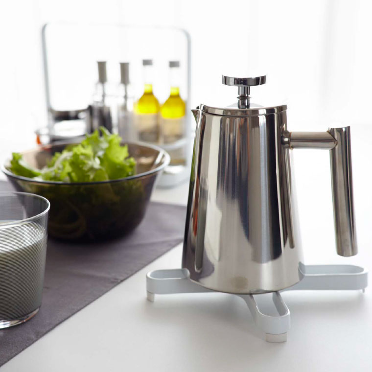 ナベ敷き タワー 山崎実業 tower ホワイト/ブラック 2250 2251 タワーシリーズ