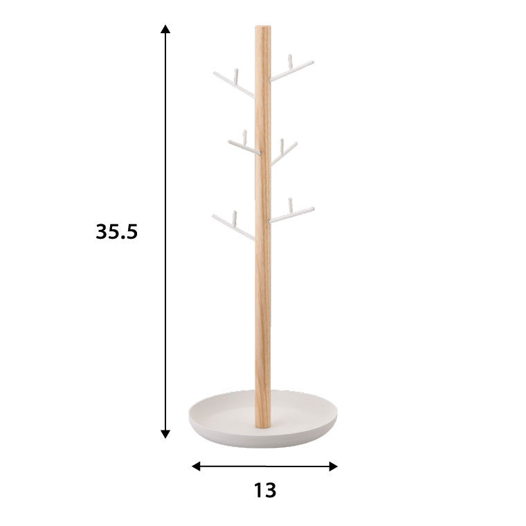 アクセサリーハンガー トスカ 山崎実業 tosca ホワイト 2310 タワーシリーズ