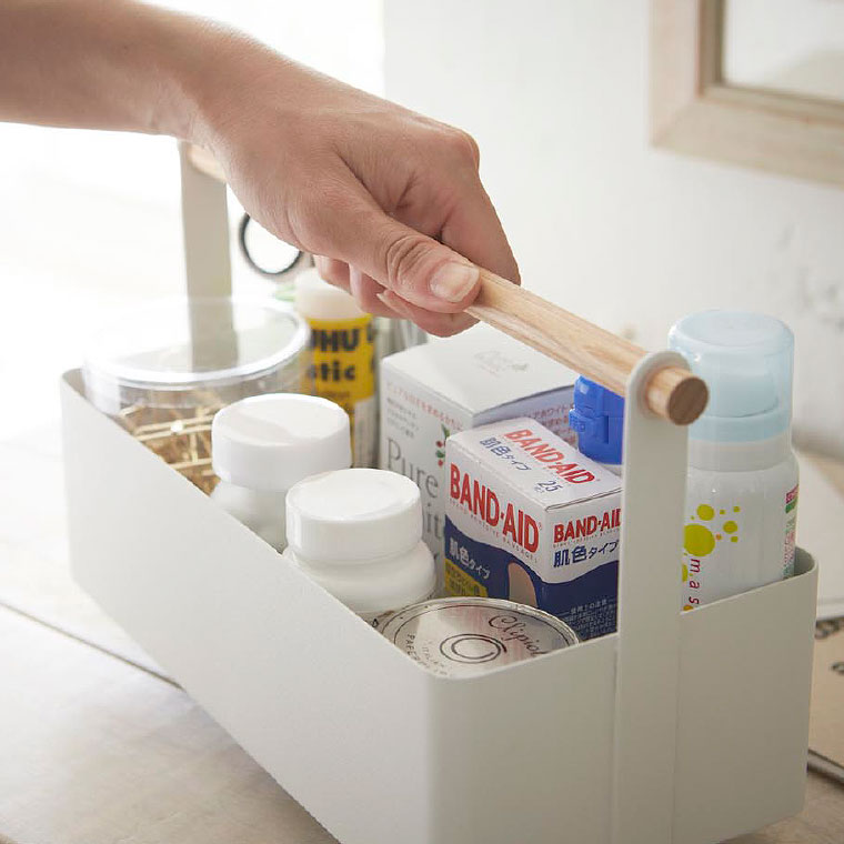 ツールボックス Ｌ トスカ 山崎実業 tosca ホワイト 2312 タワーシリーズ