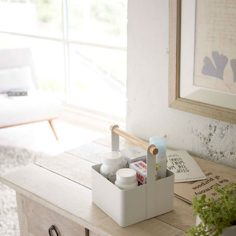 ツールボックス Ｓ トスカ 山崎実業 tosca ホワイト 2313 タワーシリーズ