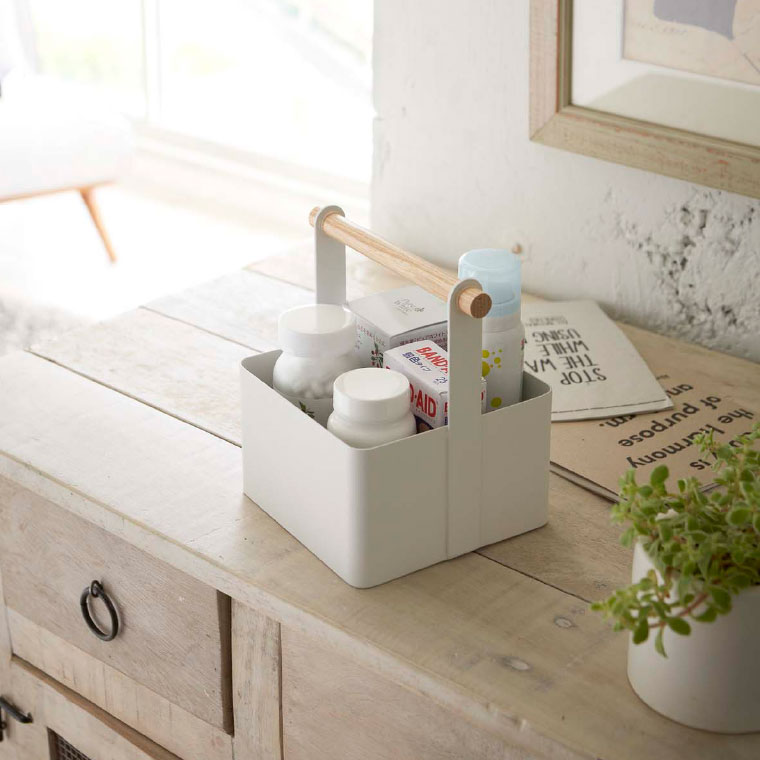 ツールボックス Ｓ トスカ 山崎実業 tosca ホワイト 2313 タワーシリーズ