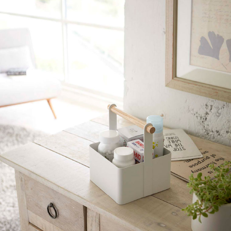 ツールボックス Ｓ トスカ 山崎実業 tosca ホワイト 2313 タワーシリーズ