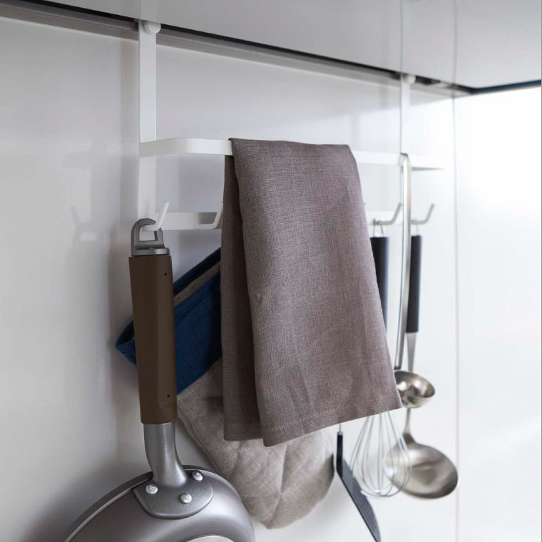 レンジフードフック タワー 山崎実業 tower ホワイト/ブラック 2476 2477 タワーシリーズ