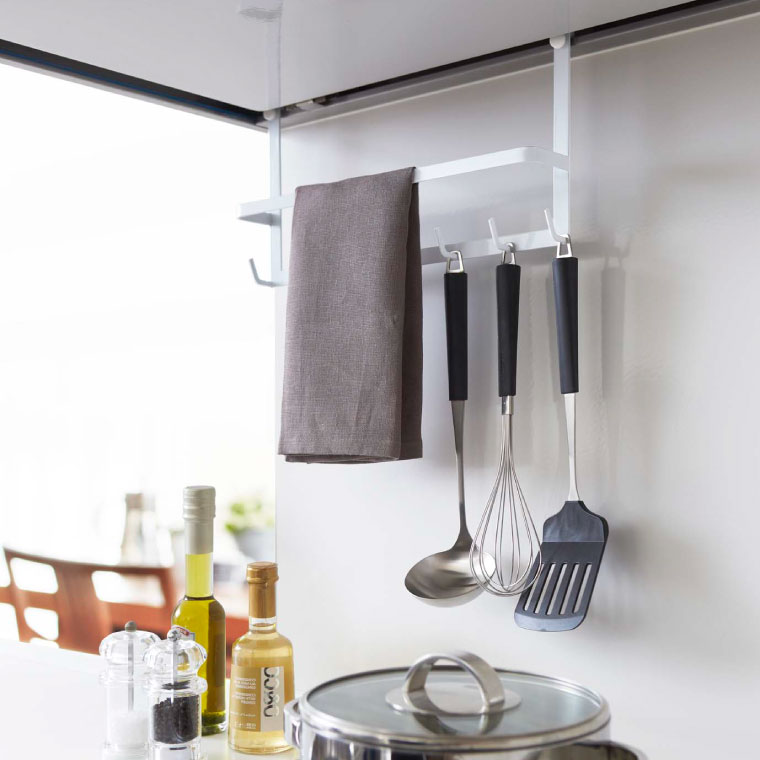 レンジフードフック タワー 山崎実業 tower ホワイト/ブラック 2476 2477 タワーシリーズ