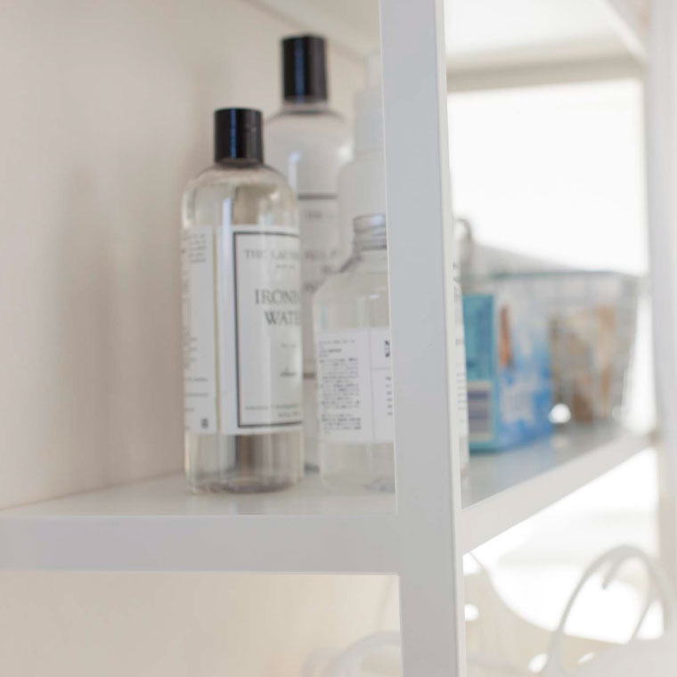 立て掛けランドリーシェルフ タワー 山崎実業 tower ホワイト/ブラック 2482 2483