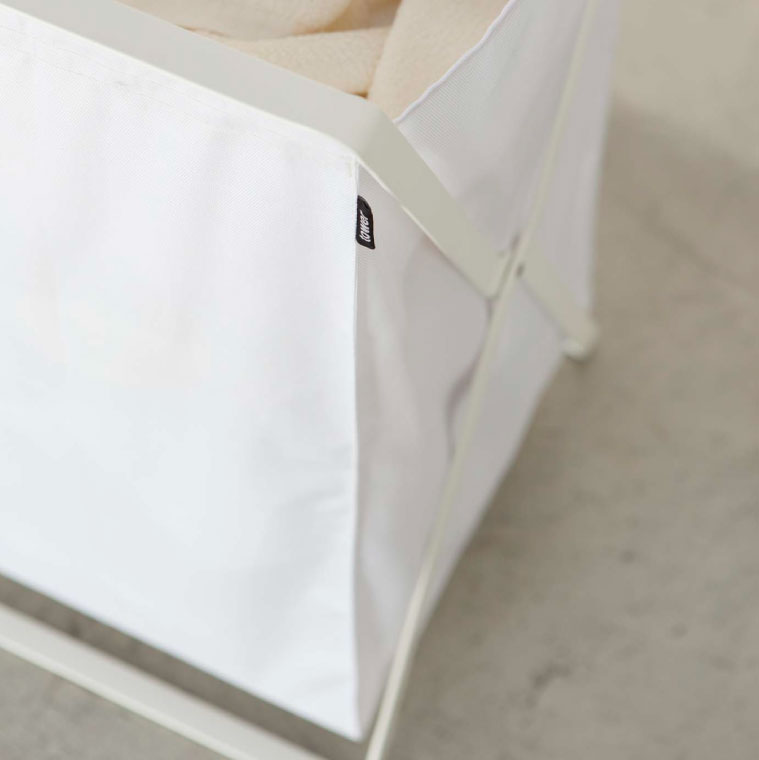 ランドリーバスケット タワー 山崎実業 tower ホワイト/ブラック 2484 2485 タワーシリーズ