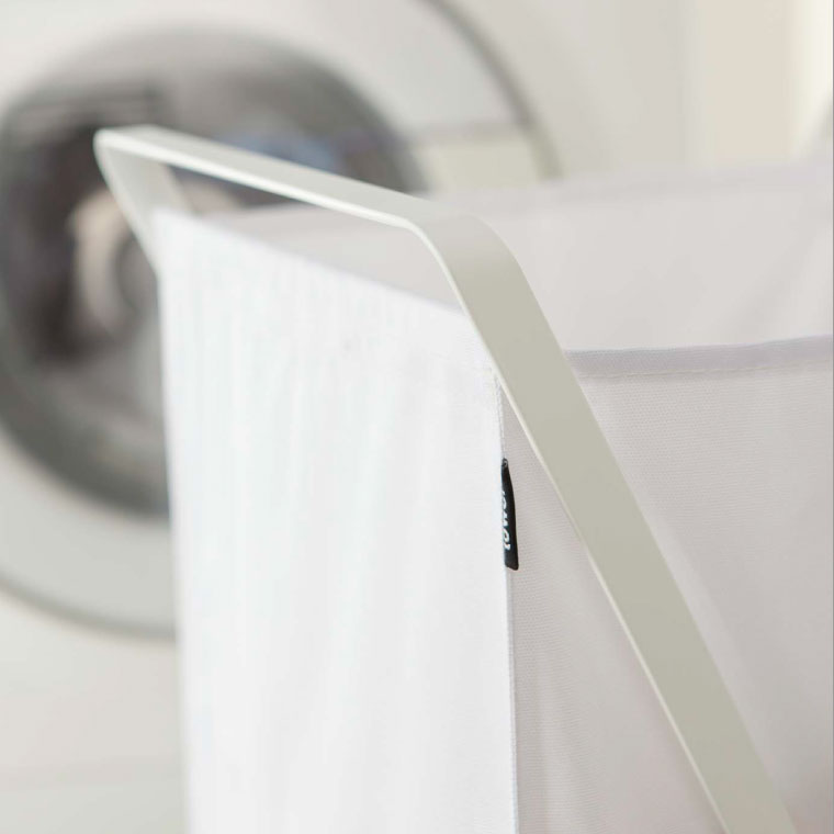 ランドリーバスケット タワー 山崎実業 tower ホワイト/ブラック 2484 2485 タワーシリーズ