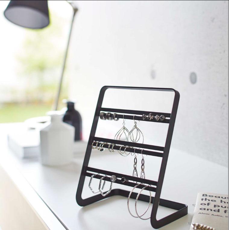 ピアススタンド タワー 山崎実業 tower ホワイト/ブラック 2490 2491 タワーシリーズ