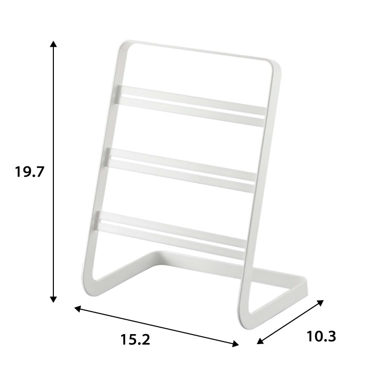 ピアススタンド タワー 山崎実業 tower ホワイト/ブラック 2490 2491 タワーシリーズ