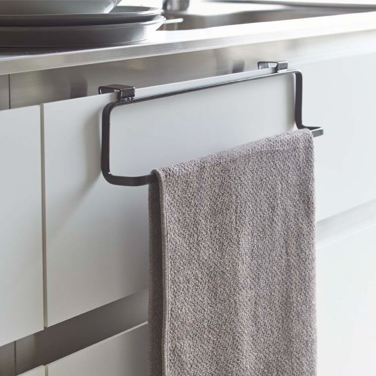 キッチンタオルハンガーワイド タワー 山崎実業 tower ホワイト/ブラック 2746 2747 タワーシリーズ
