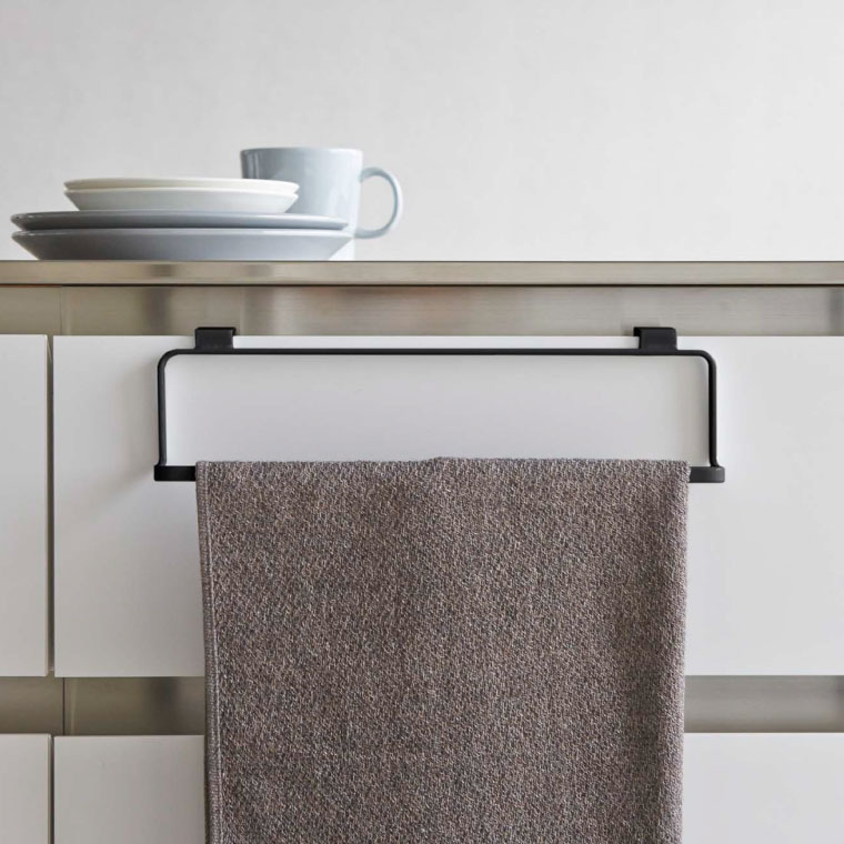 キッチンタオルハンガーワイド タワー 山崎実業 tower ホワイト/ブラック 2746 2747 タワーシリーズ