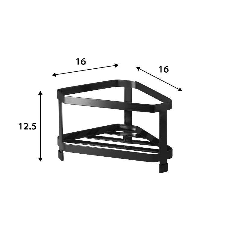 三角コーナー タワー 山崎実業 tower ゴミ箱 ホワイト/ブラック 2791 2792 タワーシリーズ