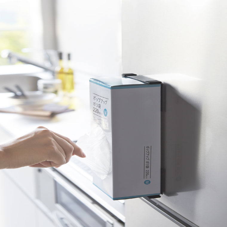 マグネットボックスホルダー タワー 山崎実業 tower ホワイト/ブラック 2795 2796 タワーシリーズ マグネット