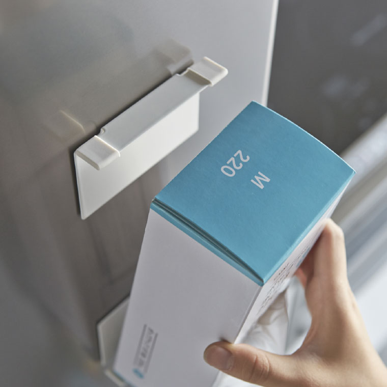 マグネットボックスホルダー タワー 山崎実業 tower ホワイト/ブラック 2795 2796 タワーシリーズ マグネット