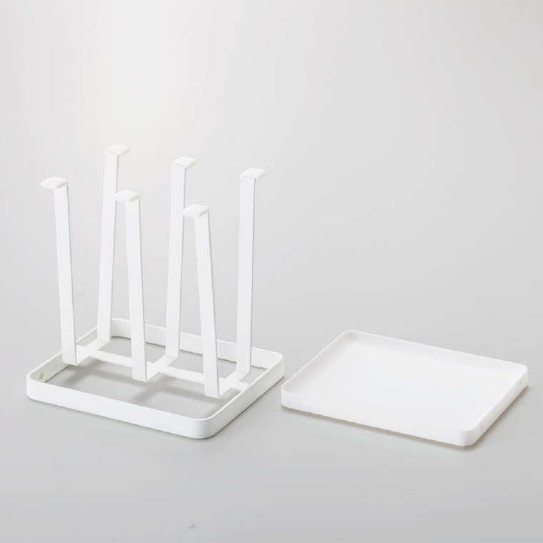 グラススタンド スリム タワー 山崎実業 tower ホワイト/ブラック 2847 2848 タワーシリーズ