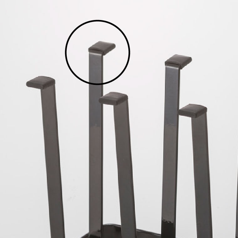 グラススタンド スリム タワー 山崎実業 tower ホワイト/ブラック 2847 2848 タワーシリーズ