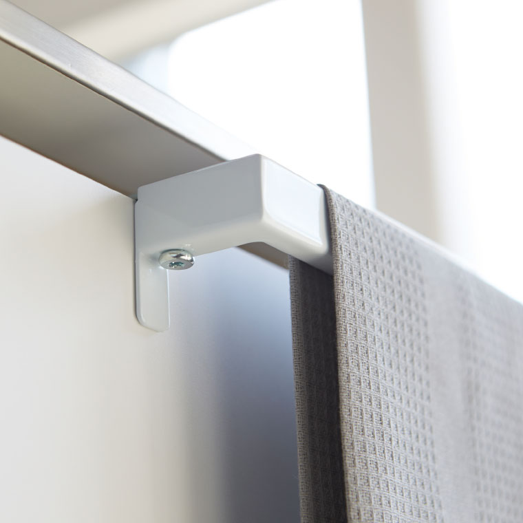 キッチンタオルハンガーバー タワー 山崎実業 tower ホワイト/ブラック 2853 2854 タワーシリーズ