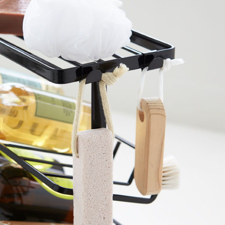 バスボトルラック タワー 山崎実業 tower ホワイト/ブラック 2909 2910 タワーシリーズ