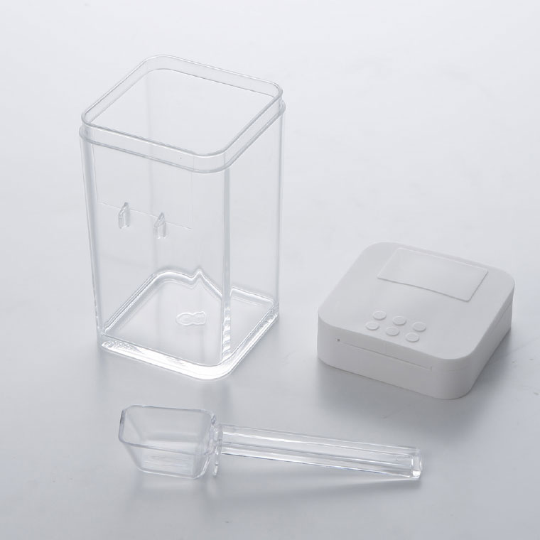 小麦粉＆スパイスボトル タワー 2個セット 山崎実業 tower ホワイト/ブラック 3234 3235 タワーシリーズ