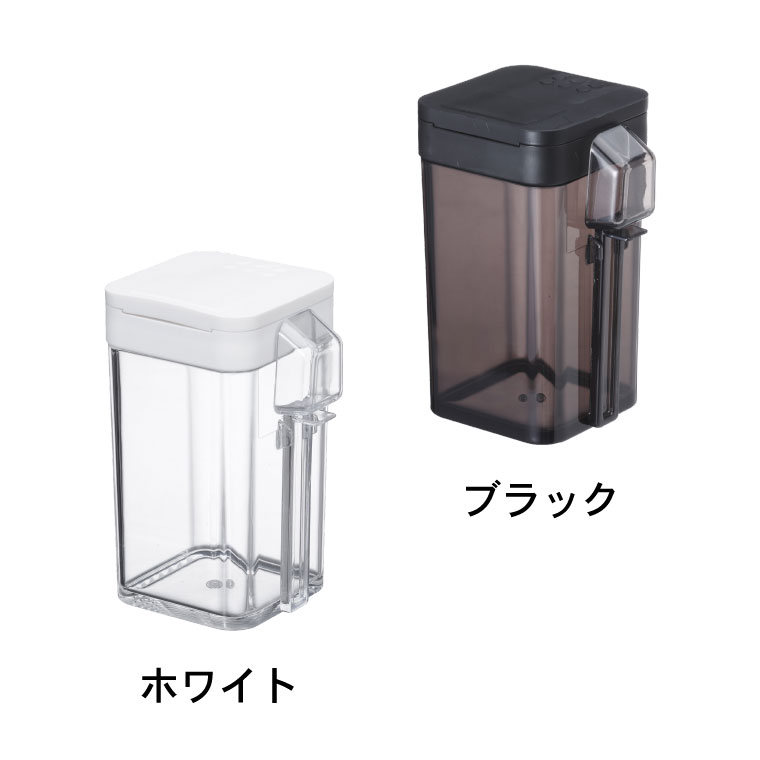 小麦粉＆スパイスボトル タワー 2個セット 山崎実業 tower ホワイト/ブラック 3234 3235 タワーシリーズ