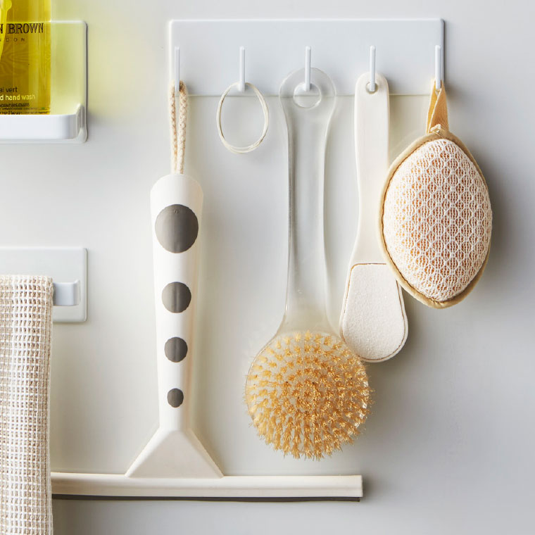 マグネットバスルームタオルハンガー タワー 山崎実業 tower ホワイト/ブラック 3267 3268タワーシリーズ マグネット