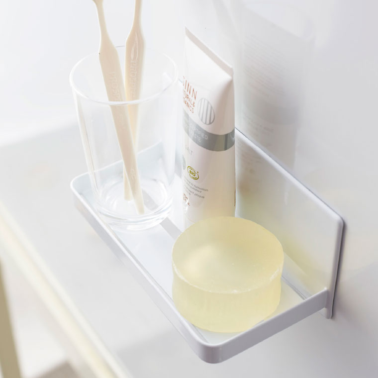 マグネットバスルームラック タワー 山崎実業 tower ホワイト/ブラック 3269 3270 タワーシリーズ マグネット