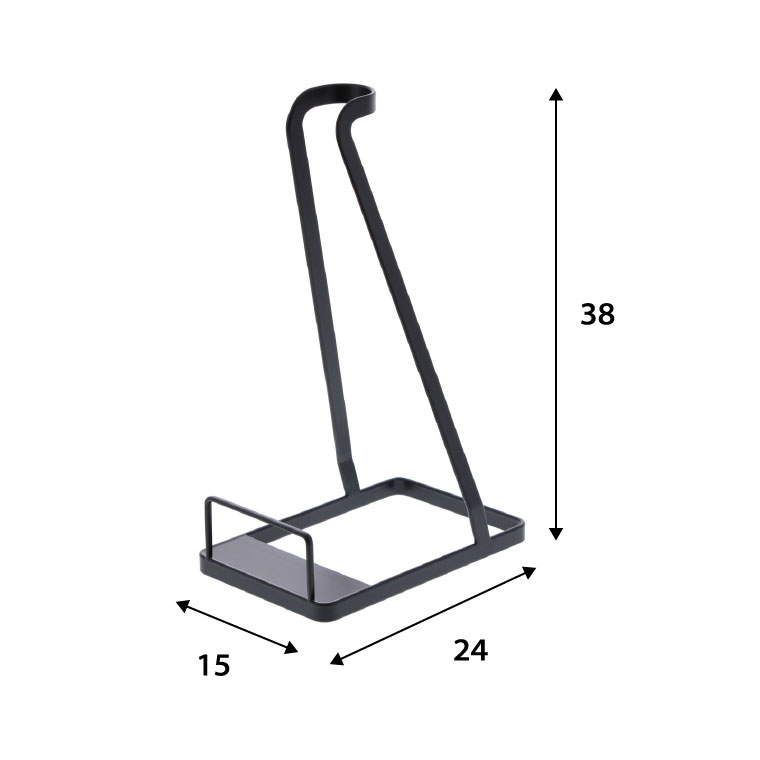 スティッククリーナースタンド タワー 山崎実業 tower ホワイト/ブラック 3273 3274 タワーシリーズ
