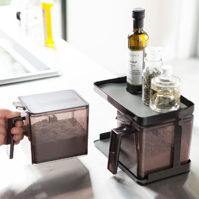 調味料ストッカーラック タワー 山崎実業 tower 3276 タワーシリーズ