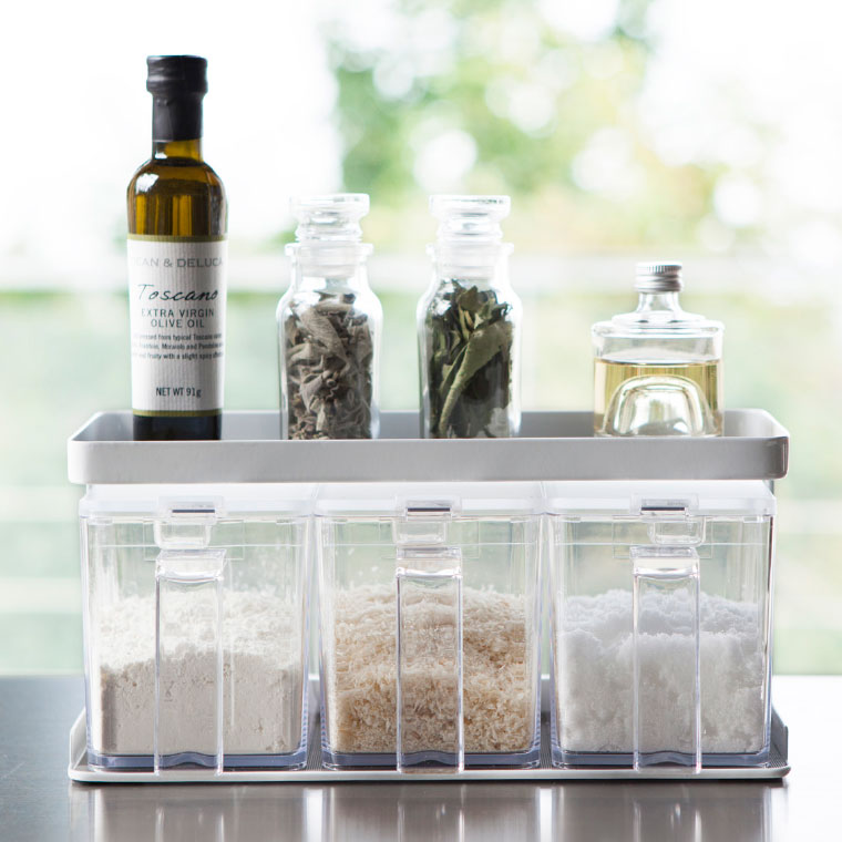 調味料ストッカーラック ワイド タワー 山崎実業 tower 3278 タワーシリーズ